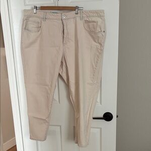 Pilcro Light Pink Denim Pants